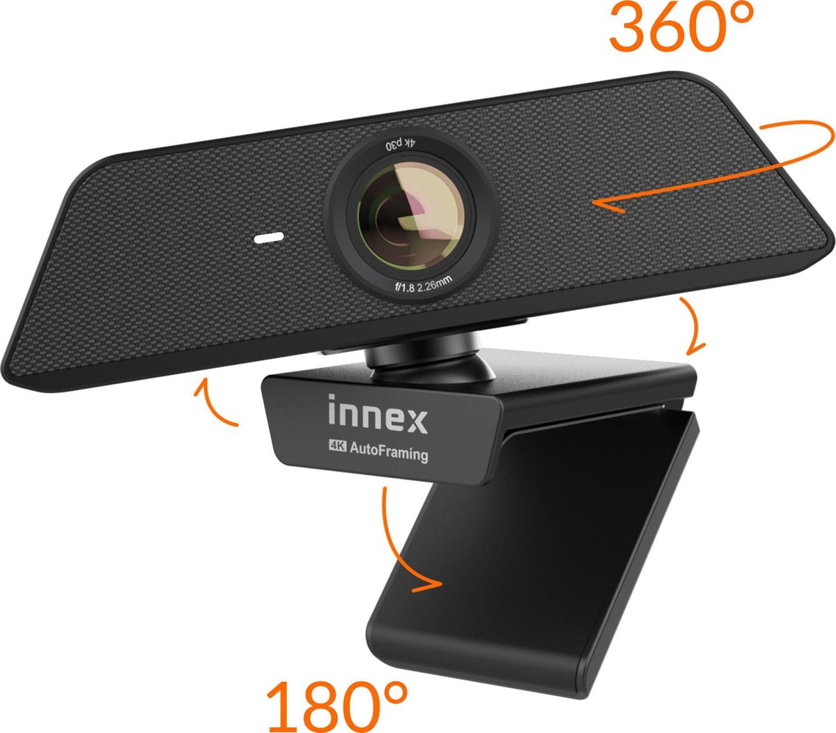 Innex C470 vergader camera 4K auto-framing-groothoek-met Omnidirectionele microfoon-digitale zoom-vergaderingscamera thumbnail 3
