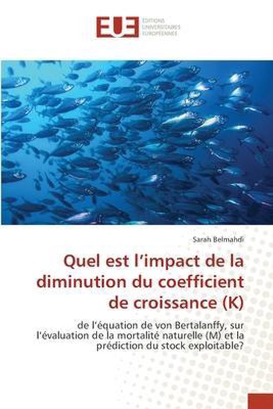 Quel est l'impact de la diminution du coefficient de croissance (K)