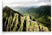 Walljar - Valleys Hawaii - Muurdecoratie - Poster