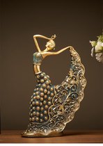 Mooi Beeld Vrouw Figuur Elegant Decor