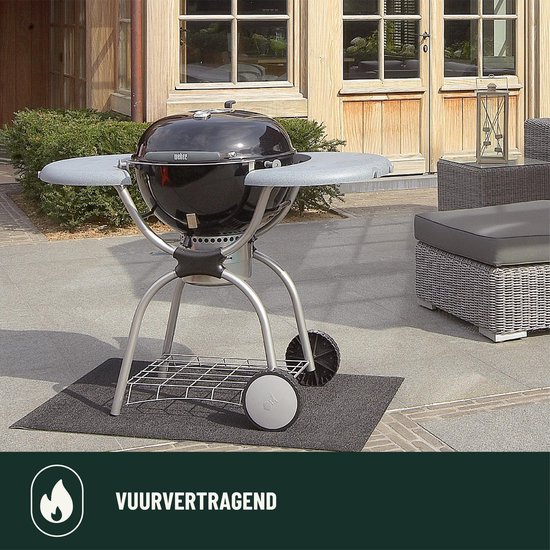 Antislip Deurmat Buiten Studio M - OUTDOOR - Buitenmat - 50x80cm - Zwart - Antraciet - All-Weather Deurmat - Droogloopmat Buiten - UV-/Chloor-/Zoutwaterbestendig - Geschikt voor aan Buitendeur, Zwembad, Sauna, Buitendouche, BBQ, Camping
