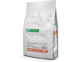 Nature's Protection Superior Care - witte hond - klein & mini - volwassen - graanvrij met zalm - 10kg