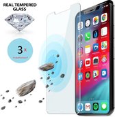 ✅ NIEUW 3 STUKS Apple iPhone 11 /  XR Screenprotector / Screenprotector glas - Tempered Glass screen protector - iPhone 11 Screenprotector glas - BY PROLEDPARTNERS ®