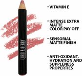 Lord & Berry - 20100 Maximatte Crayon Lipstick - color without shame