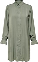 Only Jurk Onlsusi-line L/s Shirt Dress Wvn 15254264 Sea Spray Dames Maat - 36