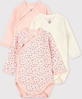 Petit Bateau Baby Meisjes Rompertje - Maat 74