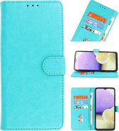 Wicked Narwal | bookstyle / book case/ wallet case Wallet Cases Hoesje voor Samsung Samsung Galaxy Note 20 Groen