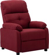 Fauteuil stof wijnrood