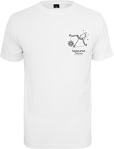 Heren T-Shirt Astrology Sterrenbeeld - Boogschutter - Astro Sagittarius Tee wit