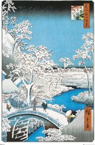 GBeye Hiroshige The Drum Bridge  Poster - 61x91,5cm