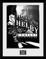 Peaky Blinders Shelby Company Framed Poster (Black/White)