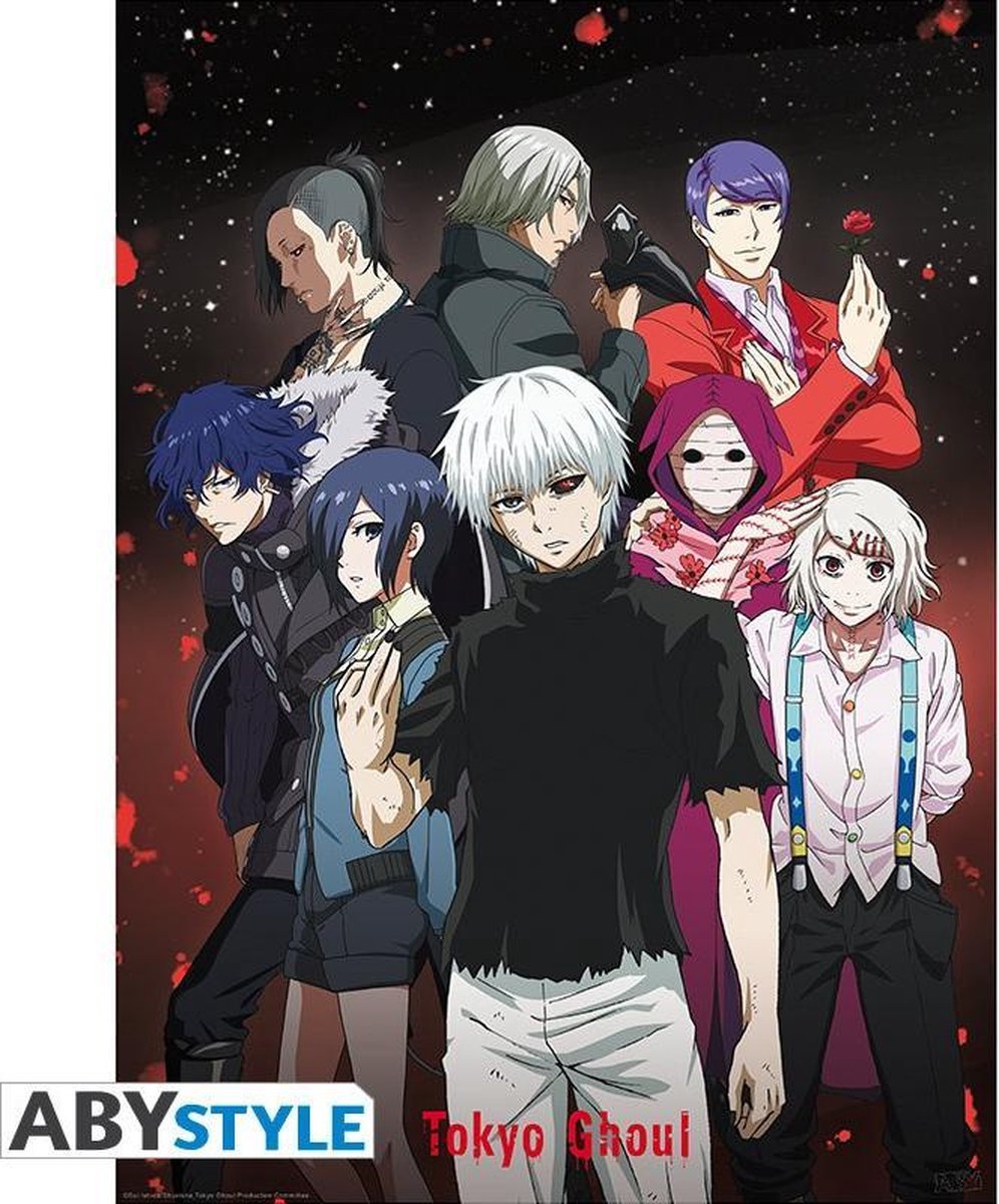 Poster Tokyo Ghoul - Group 38x52cm
