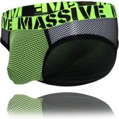 Andrew Christian MASSIVE Network Net Brief 91681 - Maat S - Sport ondergoed - Heren Slip - Mannen onderbroek