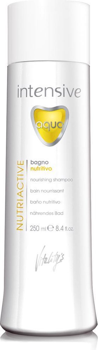 Vitality’s Intensive Nutriactive Nourishing Shampoo 250ml - Normale shampoo vrouwen - Voor Alle haartypes