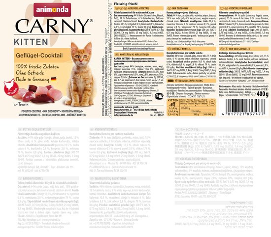 Grau Het origineel - Natvoer voor katten - Kitten - Vergelijk prijzen