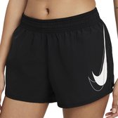 Nike Dri-FIT Swoosh Sportbroek - Maat L  - Vrouwen - Zwart