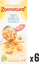 Zonnatura Kamille 100% Biologische Thee - 6 x 20 theezakjes - NL-BIO-01