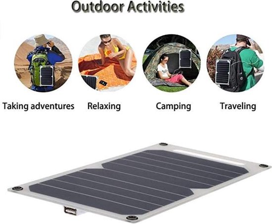 Solar Paneel - USB oplader - Kamperen van XD Design — afbeelding 5