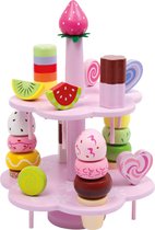 Houten speelgoed eten en drinken -  Speelset "Sweets" - FSC - Houten speelgoed vanaf 3 jaar
