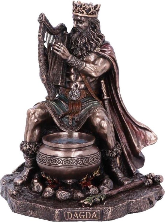 Nemesis Now Beeld/figuur Dagda King of Tuatha De Danann Bronskleurig