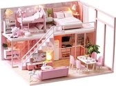 Miniatuur huisje - appartement - DIY Dolhouse - Loft appartement meeting your sweet