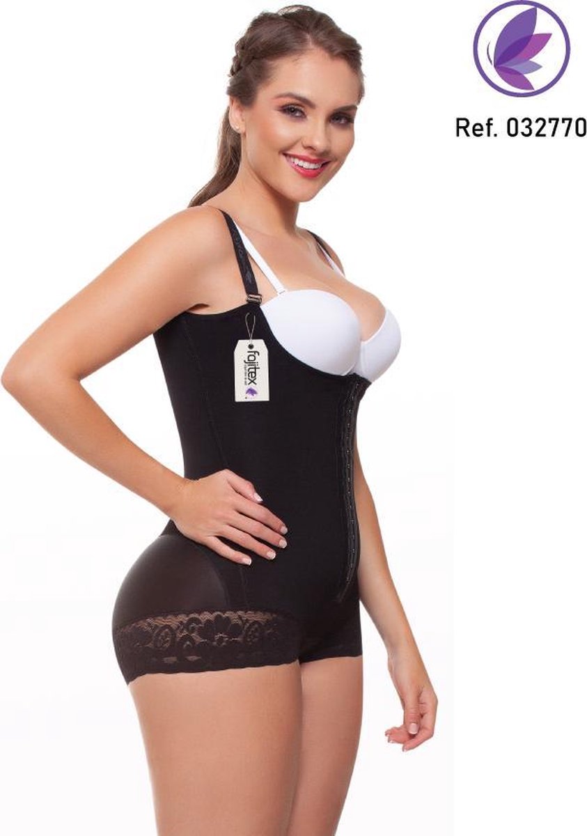 Fajitex Faja - Colombiaanse Shapewear - BBL Buikwandcorrectie Liposuctie body 032770 Zwart 10