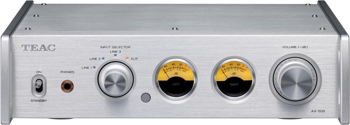 TEAC AX-505-S - Geïntegreerde Versterker -115W + 115W - Gebalanceerde XLR-analoge ingang