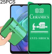 Voor Motorola Moto G10 25 PCS 9D Full Screen Full Lijm Keramische Film:
