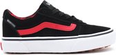 Vans YT Ward Vansguard Jongens Sneakers - Black/Red Plaid - Maat 35