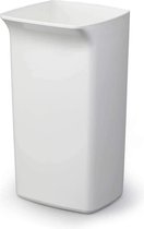 PRULLENMAND -ZAKE DUURABIN SQUARE BIN 40 Liter - Wit - (WK 02122)