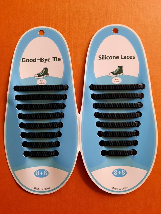 Discriminatie Vergelijken Dader Volwassen elastische siliconen veters - ZWART - schoenveters | bol.com