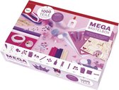 speelgoed - mega knutselbox 1000 stuks roze éénhoorn unicorn rayher - knutselkoffer - knutselpakketten- knutseldoos - knutselen voor kinderen - diy - hobbypakket - creatief speelgoed - glitter - wiebelogen - stencils - vilten