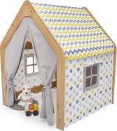 Minera Luxe Tipi tent - Speeltent - Speeltent meisjes jongens - Speelhuisje - Speelhuisje binnen - Stevige Speeltent - Kids Play House