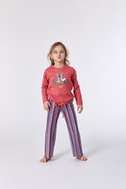 Woody  Meisjes-Dames Pyjama Roze 8A