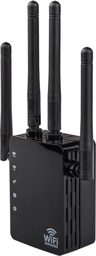 DrPhone WR4 Pro - Wifi Versterker - Range Extender 1200Mbps - DrPhone - €44,95