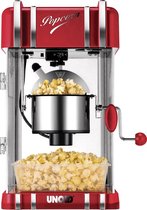 Unold 48535 Popcornmaker Zilver, Rood