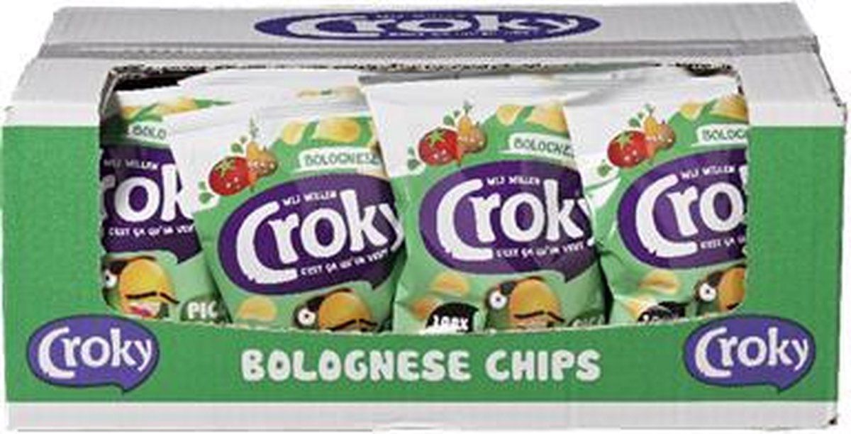 PATATAS FRITAS Bolsa CROKY BOLOGNESE (20ud x 40gr)