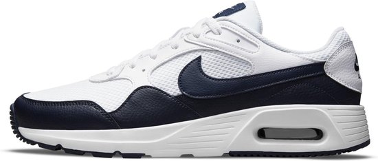 Nike Sneakers - Maat 42 - Mannen - Wit - Donkerblauw | bol.com