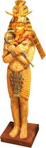 Decoratief beeld Toetanchamon Egypte 160 cm - polystyreen - geschikt voor buiten