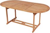 Medina Tuintafel 180x90x75 cm massief teakhout