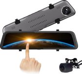 H700 12-inch achteruitkijkspiegel Rijden Recorder 2K HD 1080P Parkeerbewaking Omkerend beeld