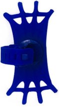 Case2go - Universele Draaibare Telefoonhouder Fiets - 4 tot 6.5 inch - Blauw