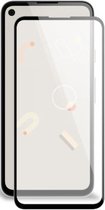 Google Pixel 4a Screenprotector - Full Cover Screenprotector - Case-Friendly - Zwart