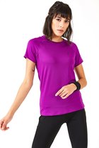 cúpla Women's Activewear Mesh T-Shirt Sportswear for Training Gym Running Yoga