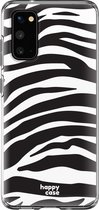 HappyCase Galaxy S20 FE Hoesje Flexibel TPU Zebra Print