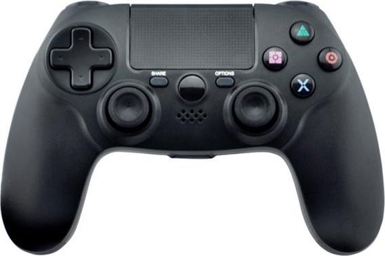 Relaatable® - Draadloze controller geschikt voor Playstation 4 / PC - Draadloos - Zwart - PS4