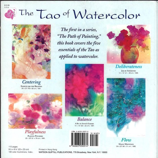 ISBN The Tao of Watercolor, Livre broché, 112 pages