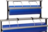 Papierrolhouder OPZETmodel tbv tafelmodel Serie 200 Alu- Breedte 30 cm - m lang - Breedte 30  cm  - Kartel mes voor folie -