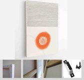 Set of Abstract Hand Painted Illustrations for Postcard, Social Media Banner, Brochure Cover Design or Wall Decoration Background - Modern Art Canvas - Vertical - 1856049658 - 50*4