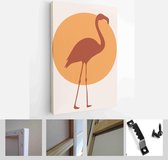 Abstract landscape poster collection. Set of contemporary print templates - Modern Art Canvas - Vertical - 1767256943 - 50*40 Vertical